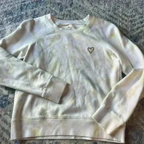 Madewell heart Tie Dye Sweater - Picture 2 of 3